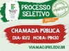 Chamada Pública - Processo Seletivo 2017/1