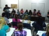Fábio Marçal apresenta o curso às alunas