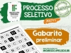 Gabarito Preliminar do Processo Seletivo 2017/1
